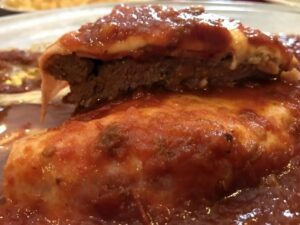 Bife à Parmegiana sem Complicação e sem Ovo