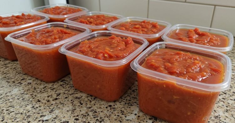 molho de tomate caseiro