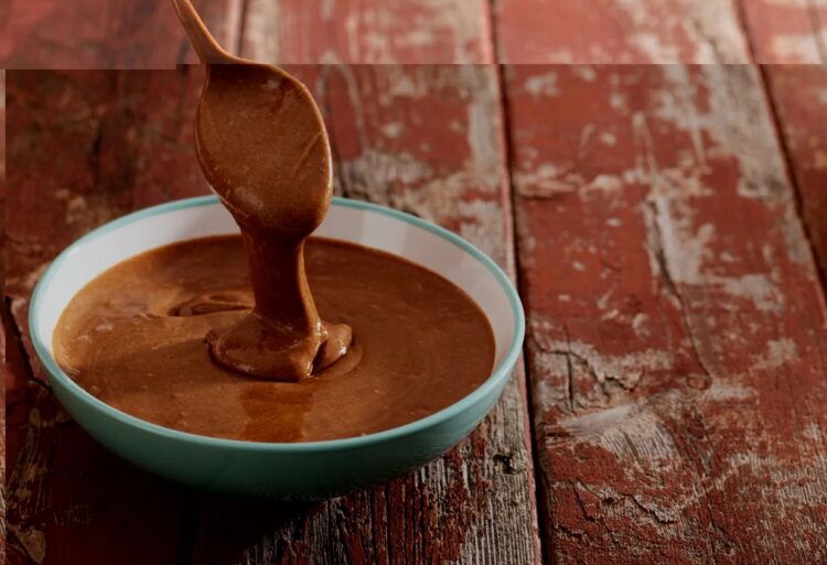 Mingau de chocolate