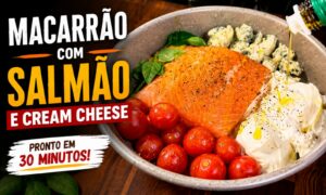 Todo mundo está fazendo: Macarrão salmão e cream cheese
