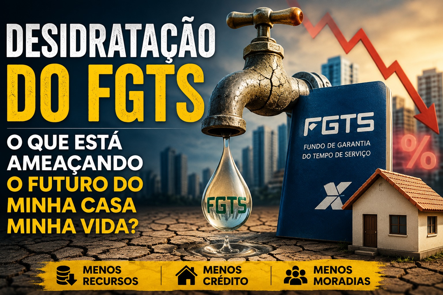 desidratação do fgts