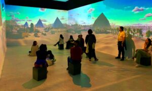 Exposição sobre o Antigo Egito entra na última semana no Parque Dom Pedro, em Campinas