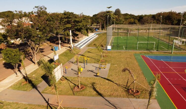 área esportiva