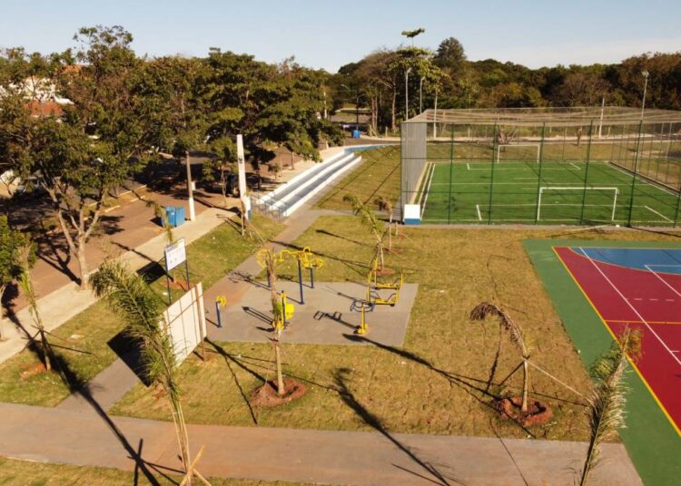 área esportiva