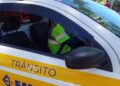 Agentes da Mobilidade Urbana da Emdec realizam bloqueio e monitoram circulação de veículos