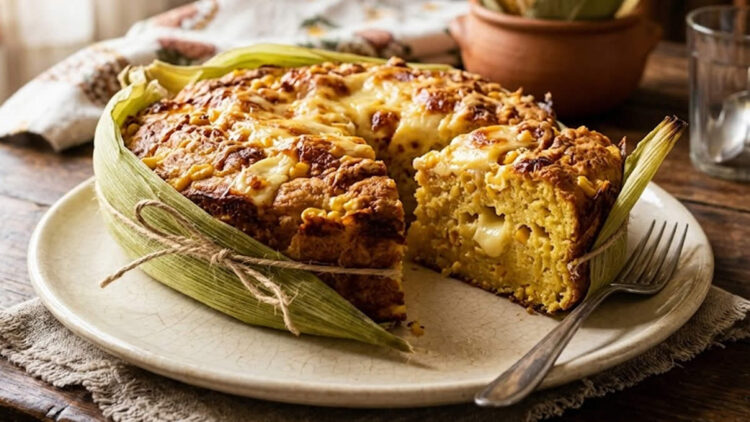Pamonha com Queijo