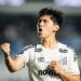 Jogadores do Santos comemoram a vitória na Sul-Americana