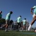 Treino do Palmeiras na Academia de Futebol