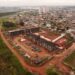 Obras de conjunto habitacional no Jd. Amanda