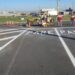 Cruzamento em avenida movimentada recebe reforço na sinalização viária em Hortolândia