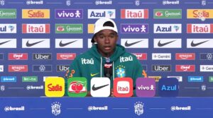 Endrick fala sobre ausência de Raphinha e relação com Neymar: “Muito importante”