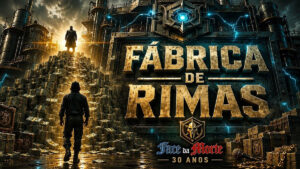 Face da Morte lança “Fábrica de Rimas”, celebra 30 anos de rap com crítica ao mercado e alfineta a direita