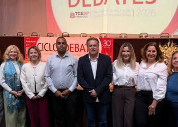Equipe da Secretaria de Gestão e Controle representando Campinas no evento do TCE-SP