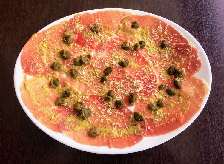 Carpaccio de carne