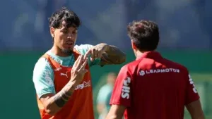 Palmeiras define provável escalação para o duelo contra o Vitória pelo Brasileirão