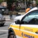 Agente da Mobilidade Urbana atuando próximo ao Largo do Rosário durante interdição