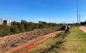 Lago da Fé recebe mais de mil mudas nativas para recuperar área degradada em Hortolândia