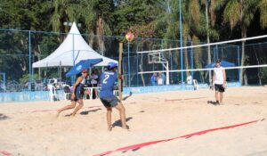 Hortolândia estreia com vitórias no vôlei de praia e amplia participação nos Jogos Regionais