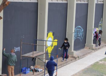 Ação do Camp Crew no Parque Floresta