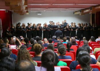 Espaço para aprender e soltar a voz com integração e bem-estar dos servidores