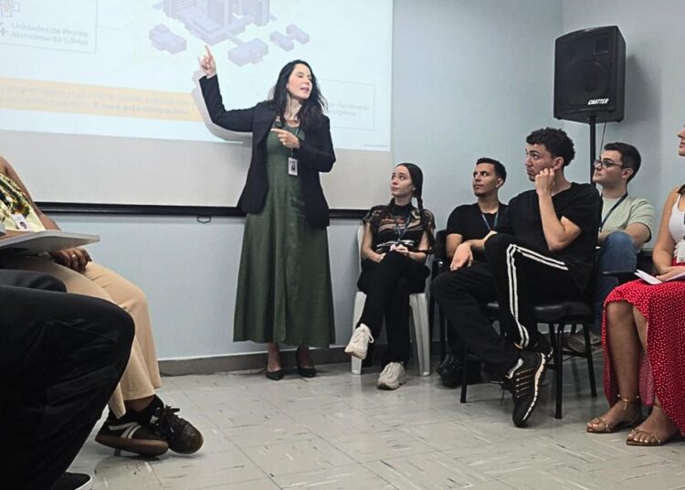 Troca de experiências entre estudantes e profissionais da Rede Mário Gatti