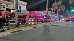 Incêndio em oficina atinge imóvel na Vila Real