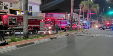 Incêndio em oficina atinge imóvel na Vila Real
