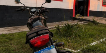 Motocicleta com chassi suprimido é apreendida em Hortolândia