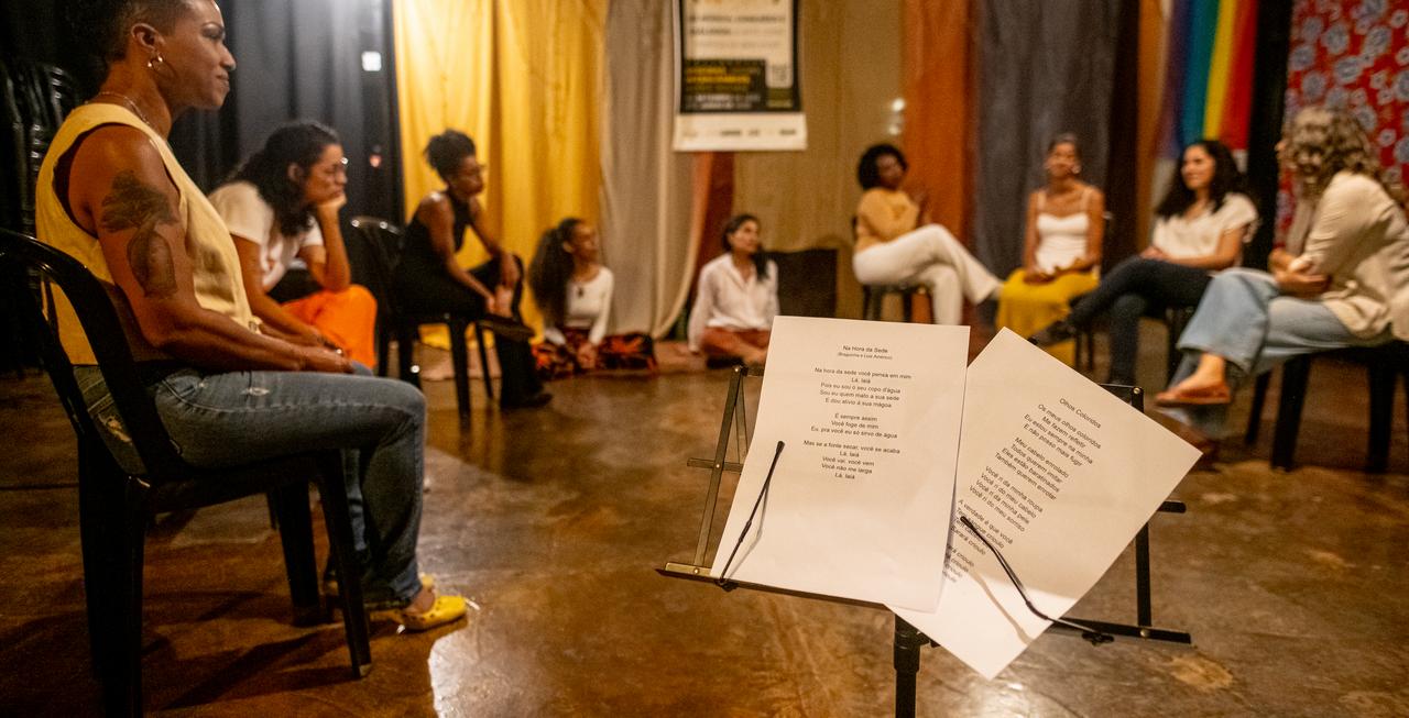 Espaço Núcleo Cupinzeiro recebe o show de encerramento da Oficina de Canto Vozes Sábias no dia 8 de agosto