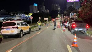 Operação pela Vida realiza 289 testes de bafômetro na Norte-Sul