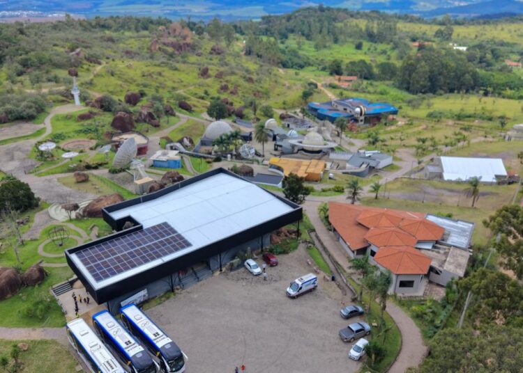 Região da Serra das Cabras com baixa poluição luminosa para observação astronômica