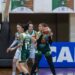 Meninas de Campinas lutando no jogo final