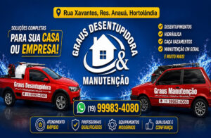 Graus Desentupidora é exemplo de empreendedorismo