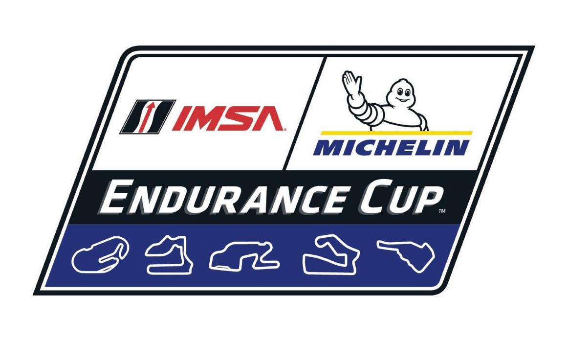 Carros da IMSA em competição
