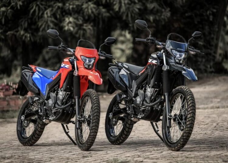 Nova XR300L Tornado 2027 da Honda em destaque