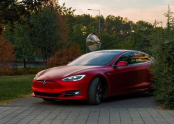 Imagem de veículo Tesla