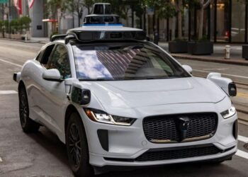 Robotáxi da Zoox em operação