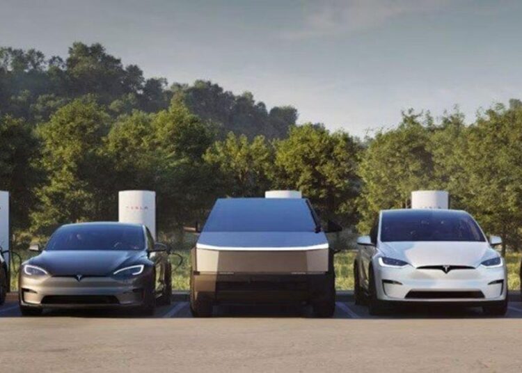 Imagem de divulgação da Tesla