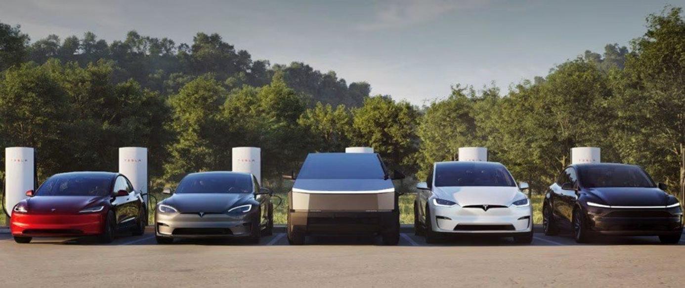 Imagem de divulgação da Tesla