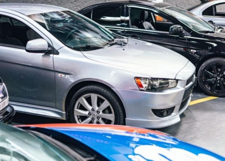 Carros usados em exibição