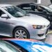 Carros usados em exibição