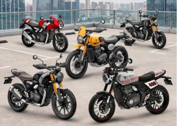 Motocicletas Triumph 400 em novos modelos