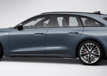 Audi A5 Avant em exposição