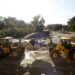 Escavadeira elétrica da Volvo CE em apresentação