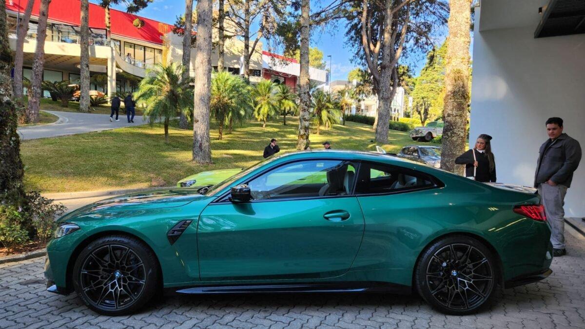 BMW M4 Competition em ação