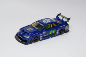 Miniatura do Nissan GT-R R34 vence no Salão Diecast 2026