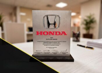 Premiação da Sumitomo Rubber pela Honda