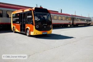 Novos Testes com Ônibus Elétrico Autônomo na Áustria