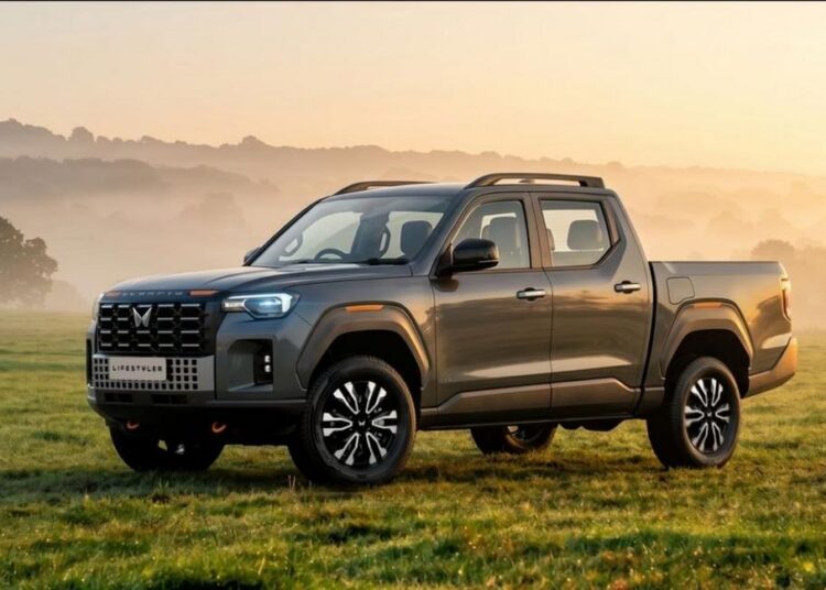 Scorpio Lifestyler da Mahindra em ação