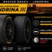 Pneus da Pirelli preparados para a Nascar